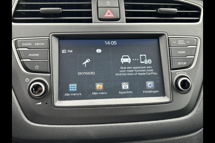 Hyundai i20 1.0 T-GDI Comfort Stoel- + stuurverwarming | parkeercamera achter | apple carplay en android auto