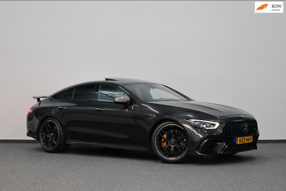 Mercedes-Benz AMG GT 4-Door Coupe AMG 63 S 4MATIC+ 639+PK FULL CARBON/KERAMISCH/KUIP/SCHUIFDAK/SOFT/21"/360/ACC/12 MDN GARANTIE!