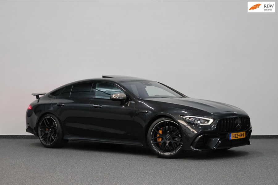 Mercedes-Benz AMG GT 4-Door Coupe AMG 63 S 4MATIC+ 639+PK FULL CARBON/KERAMISCH/KUIP/SCHUIFDAK/SOFT/21"/360/ACC/12 MDN GARANTIE!