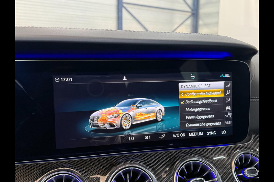 Mercedes-Benz AMG GT 4-Door Coupe AMG 63 S 4MATIC+ 639+PK FULL CARBON/KERAMISCH/KUIP/SCHUIFDAK/SOFT/21"/360/ACC/12 MDN GARANTIE!