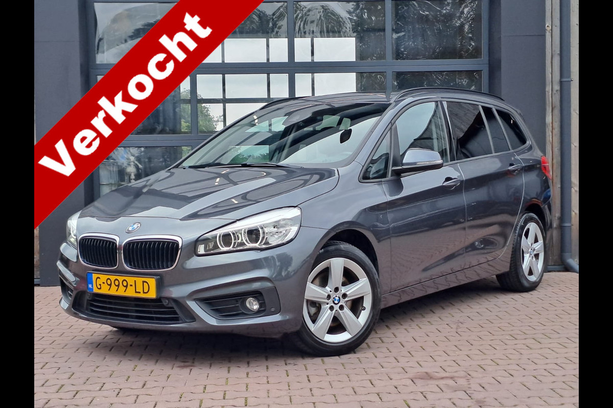BMW 2 Serie Gran Tourer 218i 7p. High Executive | Automaat | Airco | Trekhaak | Navi | Park Assist | Stoelverwarming |