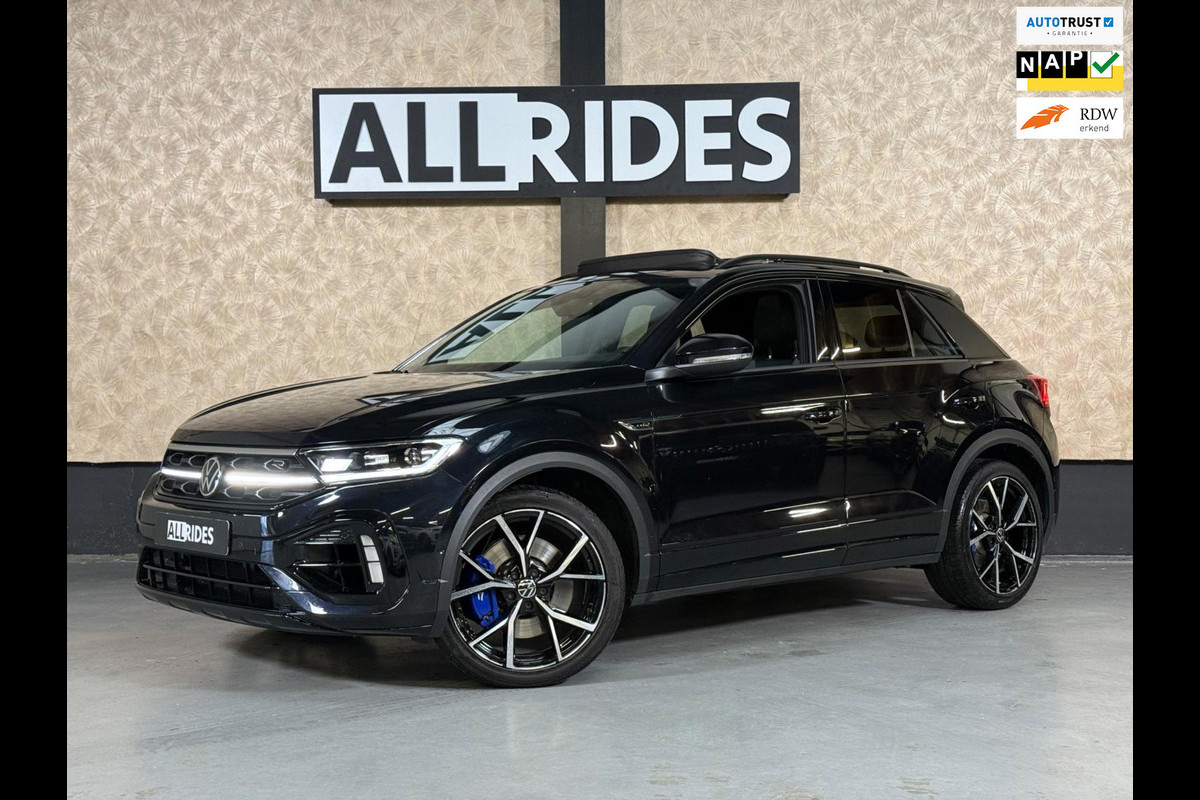 Volkswagen T-Roc 2.0 TSI 4Motion R | pano | keyless | Camera | CarPlay | ACC | stoel-/stuurverwarming Volkswagen T-Roc 2.0 TSI 4Motion R | pano | keyless | Camera | CarPlay | ACC | stoel-/stuurverwarming