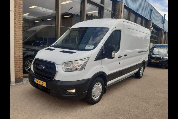 Ford Transit 170Pk TDCI L3H2 Autm. L & R Schuifdeur ZONDER KRASSEN & DEUKEN Airco Cruisecontrol Camera Trekhaak
