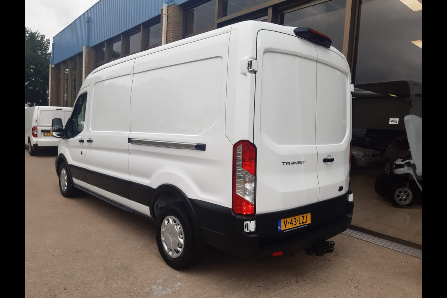 Ford Transit 170Pk TDCI L3H2 Autm. L & R Schuifdeur ZONDER KRASSEN & DEUKEN Airco Cruisecontrol Camera Trekhaak