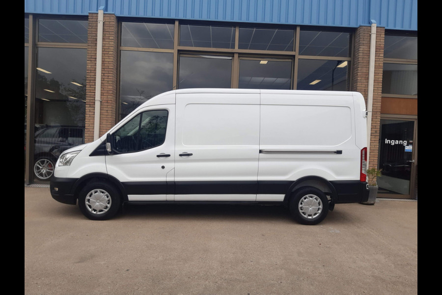 Ford Transit 170Pk TDCI L3H2 Autm. L & R Schuifdeur ZONDER KRASSEN & DEUKEN Airco Cruisecontrol Camera Trekhaak