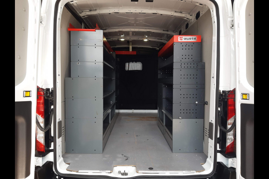 Ford Transit 170Pk TDCI L3H2 Autm. L & R Schuifdeur ZONDER KRASSEN & DEUKEN Airco Cruisecontrol Camera Trekhaak