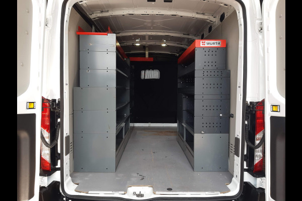 Ford Transit 170Pk TDCI L3H2 Autm. L & R Schuifdeur ZONDER KRASSEN & DEUKEN Airco Cruisecontrol Camera Trekhaak