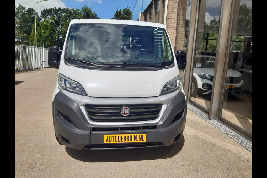 Fiat Ducato 2.3 131Pk L4 DC 7-pers. Dubbelcabine Airco Trekhaak 2500 Kg Laadbak 2.90Lang