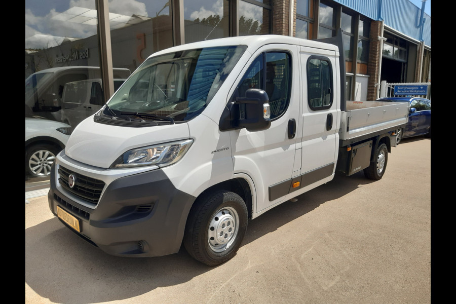 Citroën Jumper / Fiat Ducato 131Pk L4 DC 7-pers. Dubbelcabine Airco Trekhaak 2500 Kg Laabak 2.90 lang