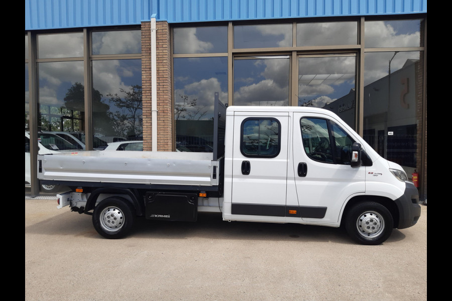 Citroën Jumper / Fiat Ducato 131Pk L4 DC 7-pers. Dubbelcabine Airco Trekhaak 2500 Kg Laabak 2.90 lang