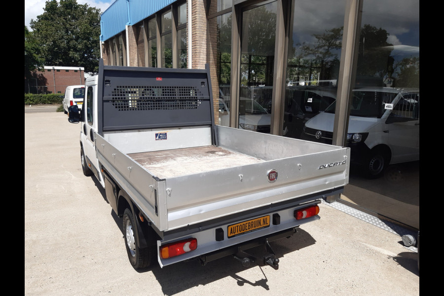 Citroën Jumper / Fiat Ducato 131Pk L4 DC 7-pers. Dubbelcabine Airco Trekhaak 2500 Kg Laabak 2.90 lang