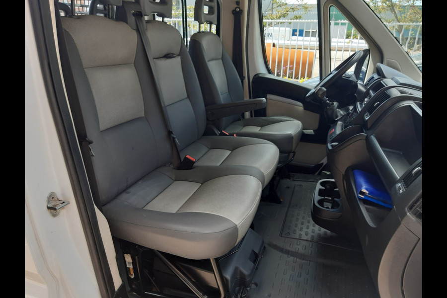 Citroën Jumper / Fiat Ducato 131Pk L4 DC 7-pers. Dubbelcabine Airco Trekhaak 2500 Kg Laabak 2.90 lang