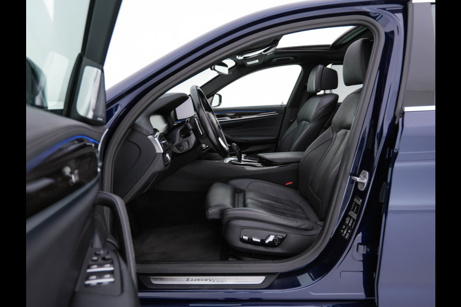 BMW 5 Serie 540i xDrive High Executive Edition (INCL-BTW ) Aut.*PANO | LUXURY-LEATHER | LASER-LIGHT | BOWERS&WILKINS-AUDIO | MEMORY-PACK | HEATED/COOLED-COMFORTSEATS | DIGI-COCKPIT | NAVI-FULLMAP | SHIFT-PADDLES | CRUISE | 18''ALU*