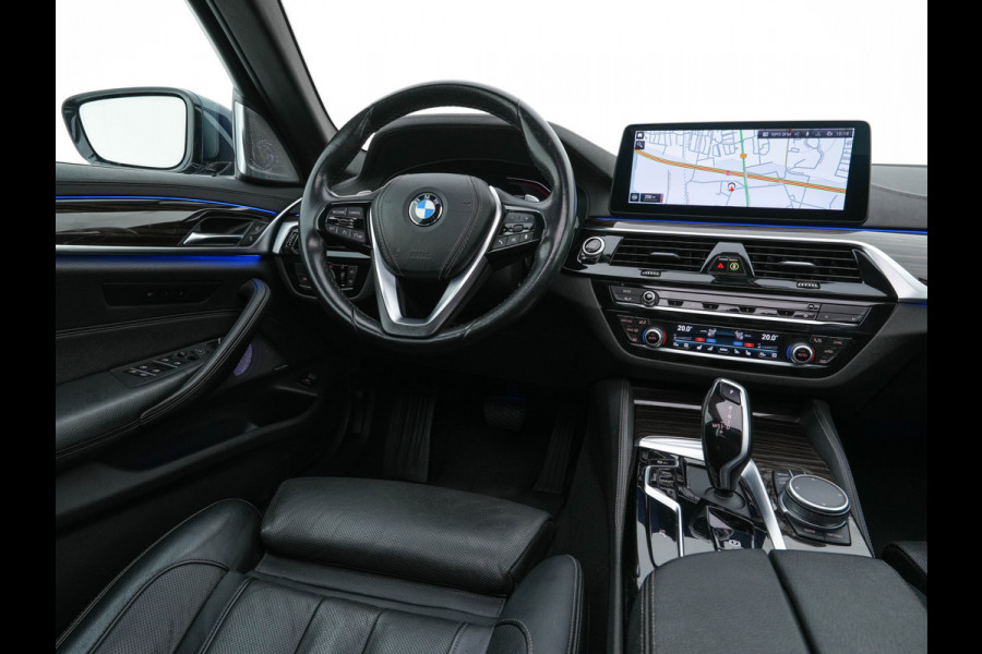 BMW 5 Serie 540i xDrive High Executive Edition (INCL-BTW ) Aut.*PANO | LUXURY-LEATHER | LASER-LIGHT | BOWERS&WILKINS-AUDIO | MEMORY-PACK | HEATED/COOLED-COMFORTSEATS | DIGI-COCKPIT | NAVI-FULLMAP | SHIFT-PADDLES | CRUISE | 18''ALU*