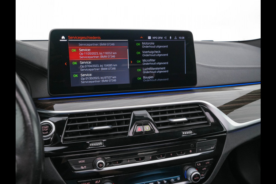 BMW 5 Serie 540i xDrive High Executive Edition (INCL-BTW ) Aut.*PANO | LUXURY-LEATHER | LASER-LIGHT | BOWERS&WILKINS-AUDIO | MEMORY-PACK | HEATED/COOLED-COMFORTSEATS | DIGI-COCKPIT | NAVI-FULLMAP | SHIFT-PADDLES | CRUISE | 18''ALU*