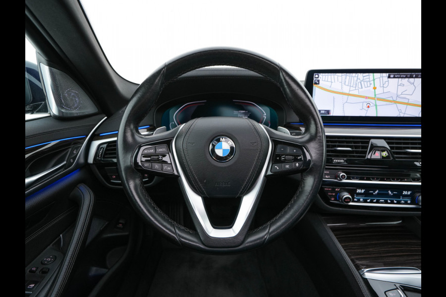 BMW 5 Serie 540i xDrive High Executive Edition (INCL-BTW ) Aut.*PANO | LUXURY-LEATHER | LASER-LIGHT | BOWERS&WILKINS-AUDIO | MEMORY-PACK | HEATED/COOLED-COMFORTSEATS | DIGI-COCKPIT | NAVI-FULLMAP | SHIFT-PADDLES | CRUISE | 18''ALU*