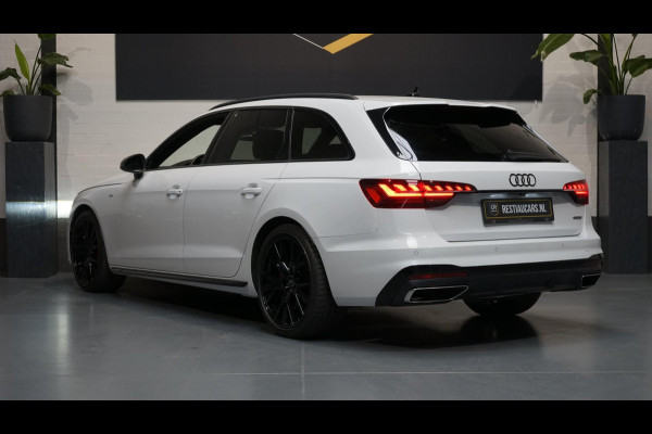 Audi A4 Avant 40 TFSI Quattro Black Optik 3x S-Line AUTOMAAT-ACC-BANG&OLUFSEN-CAMERA-CARPLAY-KEYLESS-MATRIX LED-PANORAMA-VIRTUEEL