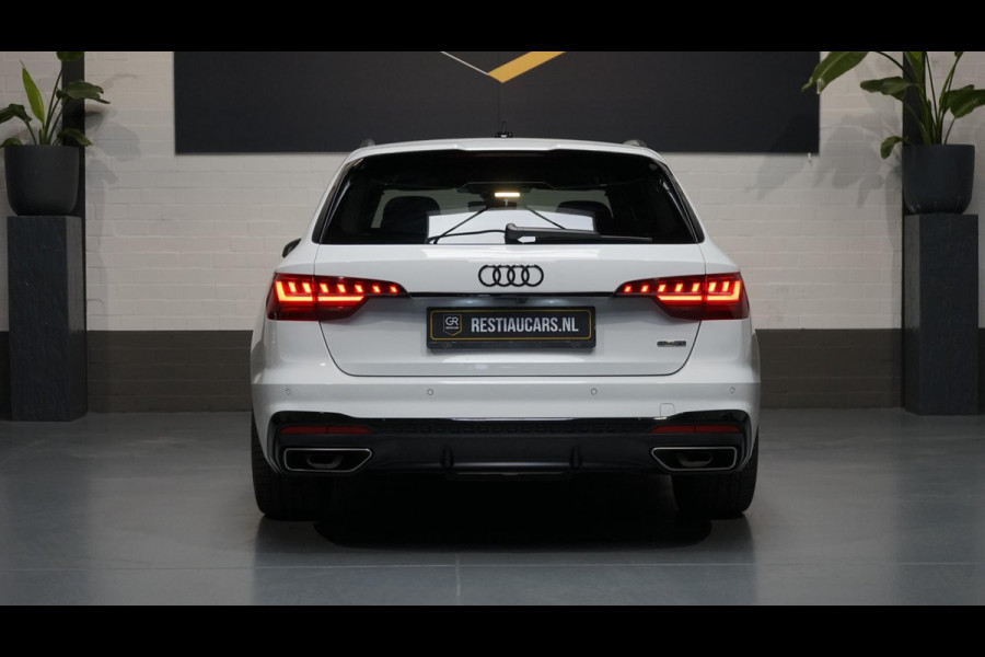 Audi A4 Avant 40 TFSI Quattro Black Optik 3x S-Line AUTOMAAT-ACC-BANG&OLUFSEN-CAMERA-CARPLAY-KEYLESS-MATRIX LED-PANORAMA-VIRTUEEL