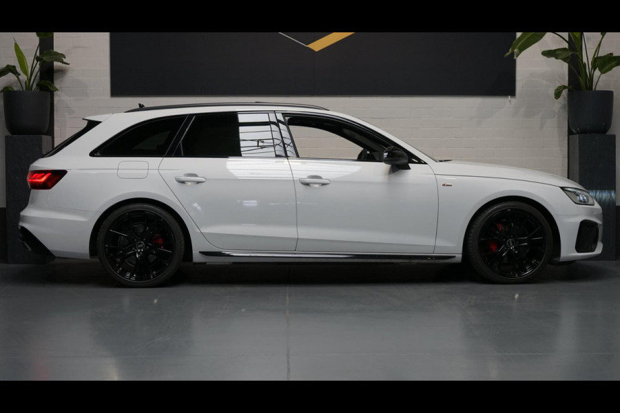 Audi A4 Avant 40 TFSI Quattro Black Optik 3x S-Line AUTOMAAT-ACC-BANG&OLUFSEN-CAMERA-CARPLAY-KEYLESS-MATRIX LED-PANORAMA-VIRTUEEL