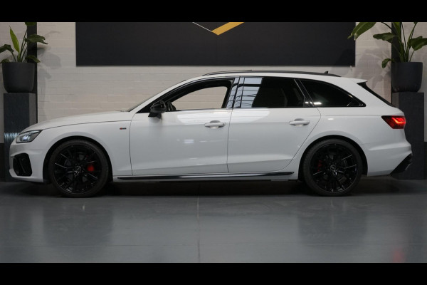 Audi A4 Avant 40 TFSI Quattro Black Optik 3x S-Line AUTOMAAT-ACC-BANG&OLUFSEN-CAMERA-CARPLAY-KEYLESS-MATRIX LED-PANORAMA-VIRTUEEL