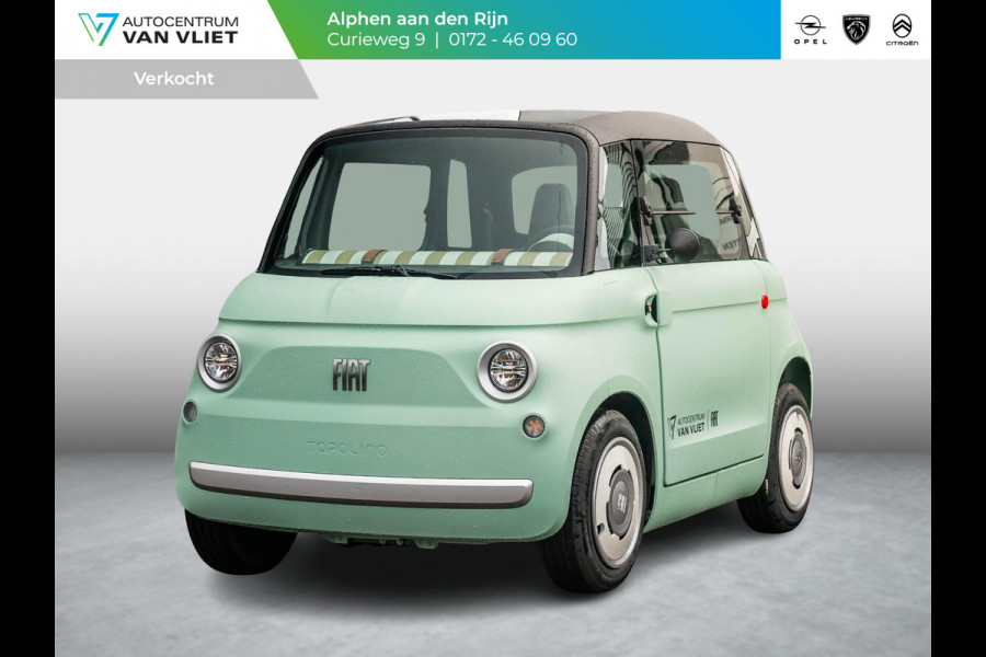 Fiat TOPOLINO Base | Uit voorraad leverbaar | Actieradius 75km | Rijklaar