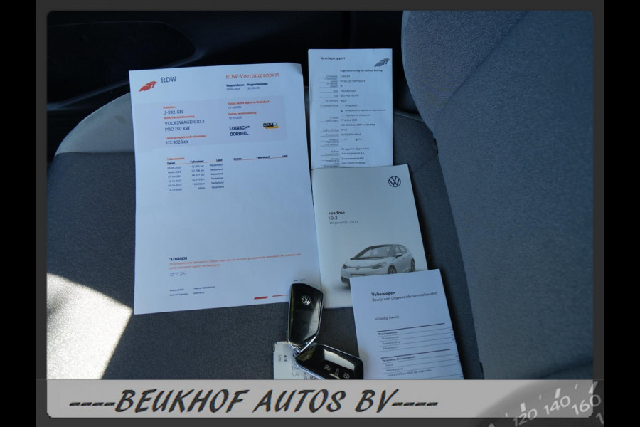 Volkswagen ID.3 First Plus 58 kWh Carplay Navi Cam Soh 91.6%