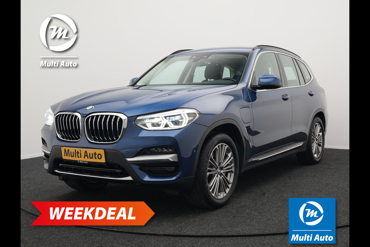 BMW X3 xDrive30e Luxury Line Plug in Hybrid | PHEV | Carplay | LED | Camera | Lederen Sportstoelen Verwarmd | Head-up Display | Keyless |