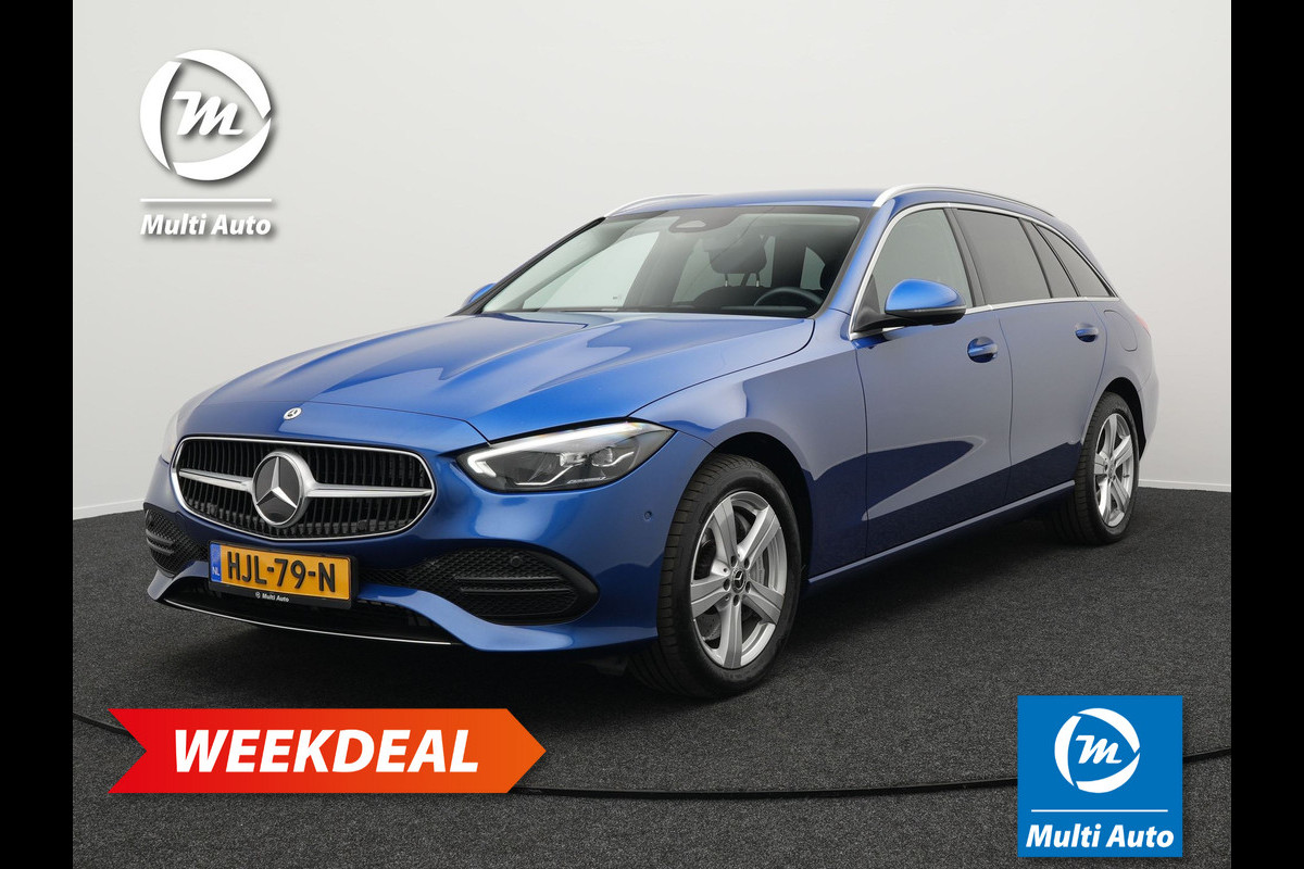 Mercedes-Benz C-Klasse Estate 300 e Plug In Hybrid 320pk NIEUW MODEL MY2023 | PHEV | Adaptive Cruise | Camera | Stoelverwarming | Apple Carplay | DAB | LED |  Navi Full Map | Virtual |