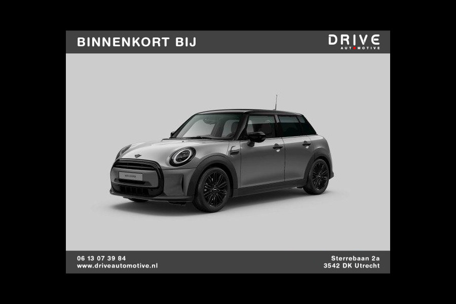 MINI Mini 1.5 Cooper 136 PK 5d Bus. Ed. Moonwalk grey / Black optic |17"|Sportstoelen|Carplay|PDC|Led