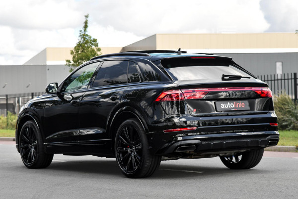 Audi Q8 60 TFSI e quattro Pro Line S Competition. RS Zetels, Leder Design, Pano, OLED, HUD, B&O, 360 3D, Trekh, ACC, Keyless, 23"!