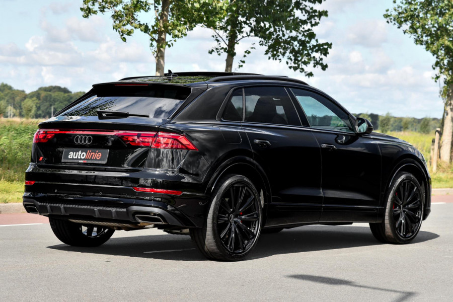Audi Q8 60 TFSI e quattro Pro Line S Competition. RS Zetels, Leder Design, Pano, OLED, HUD, B&O, 360 3D, Trekh, ACC, Keyless, 23"!