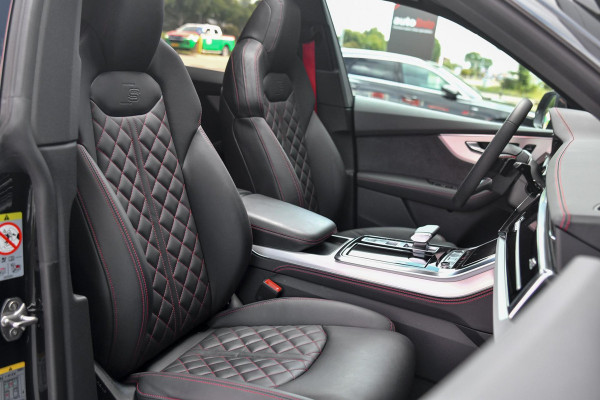 Audi Q8 60 TFSI e quattro Pro Line S Competition. RS Zetels, Leder Design, Pano, OLED, HUD, B&O, 360 3D, Trekh, ACC, Keyless, 23"!