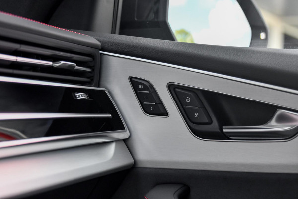 Audi Q8 60 TFSI e quattro Pro Line S Competition. RS Zetels, Leder Design, Pano, OLED, HUD, B&O, 360 3D, Trekh, ACC, Keyless, 23"!