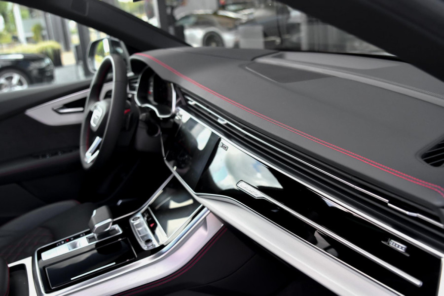 Audi Q8 60 TFSI e quattro Pro Line S Competition. RS Zetels, Leder Design, Pano, OLED, HUD, B&O, 360 3D, Trekh, ACC, Keyless, 23"!