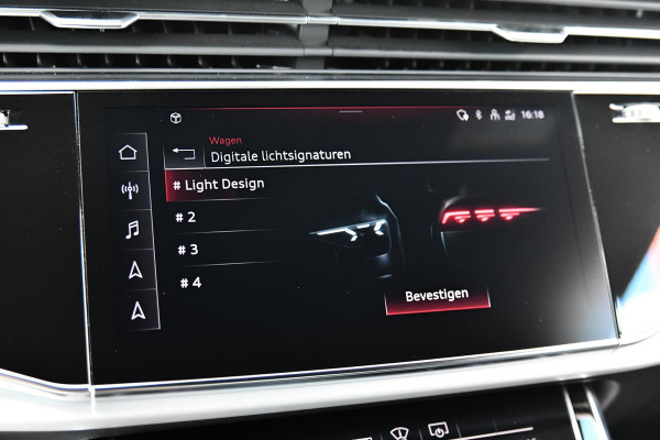Audi Q8 60 TFSI e quattro Pro Line S Competition. RS Zetels, Leder Design, Pano, OLED, HUD, B&O, 360 3D, Trekh, ACC, Keyless, 23"!