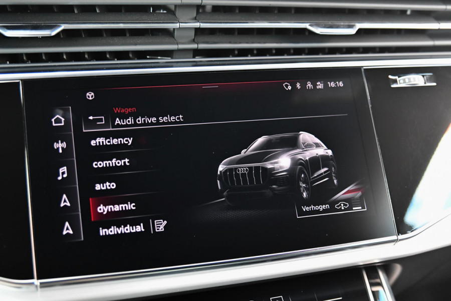Audi Q8 60 TFSI e quattro Pro Line S Competition. RS Zetels, Leder Design, Pano, OLED, HUD, B&O, 360 3D, Trekh, ACC, Keyless, 23"!