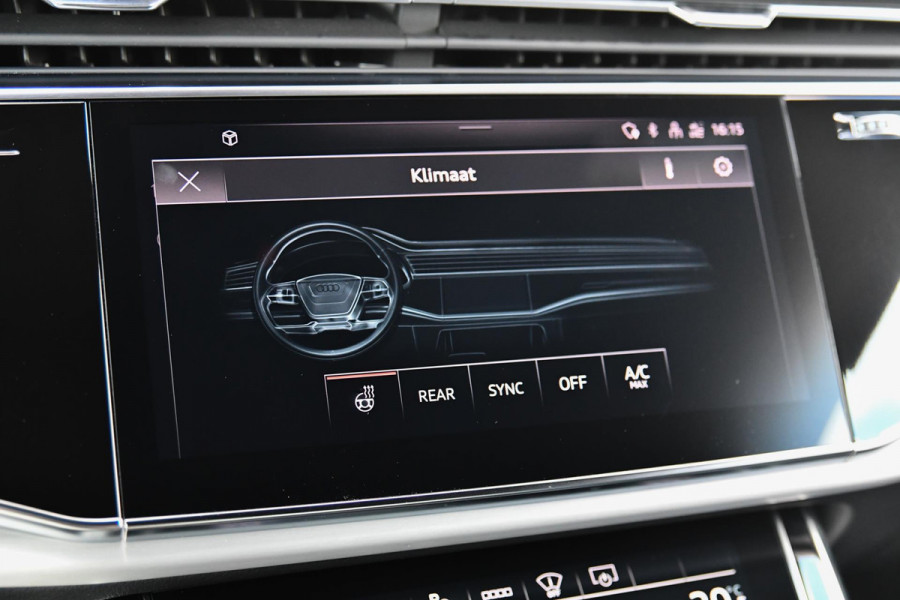Audi Q8 60 TFSI e quattro Pro Line S Competition. RS Zetels, Leder Design, Pano, OLED, HUD, B&O, 360 3D, Trekh, ACC, Keyless, 23"!
