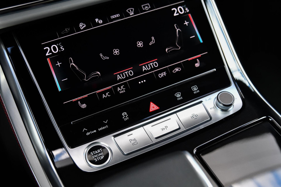 Audi Q8 60 TFSI e quattro Pro Line S Competition. RS Zetels, Leder Design, Pano, OLED, HUD, B&O, 360 3D, Trekh, ACC, Keyless, 23"!