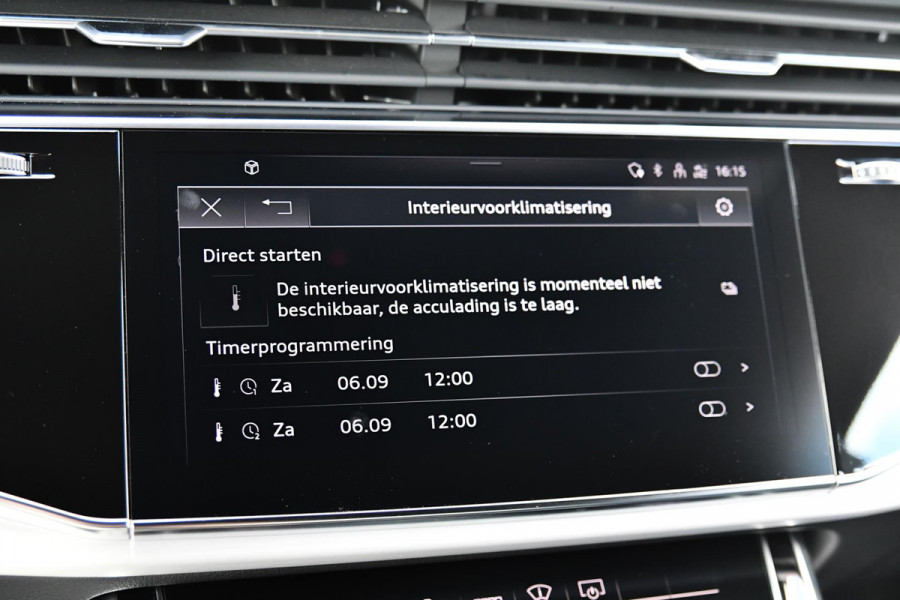 Audi Q8 60 TFSI e quattro Pro Line S Competition. RS Zetels, Leder Design, Pano, OLED, HUD, B&O, 360 3D, Trekh, ACC, Keyless, 23"!