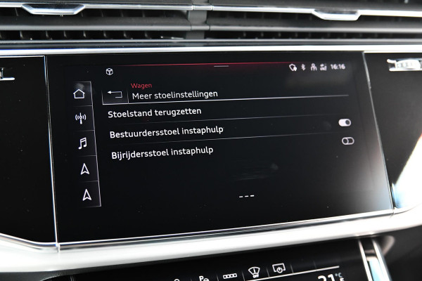 Audi Q8 60 TFSI e quattro Pro Line S Competition. RS Zetels, Leder Design, Pano, OLED, HUD, B&O, 360 3D, Trekh, ACC, Keyless, 23"!