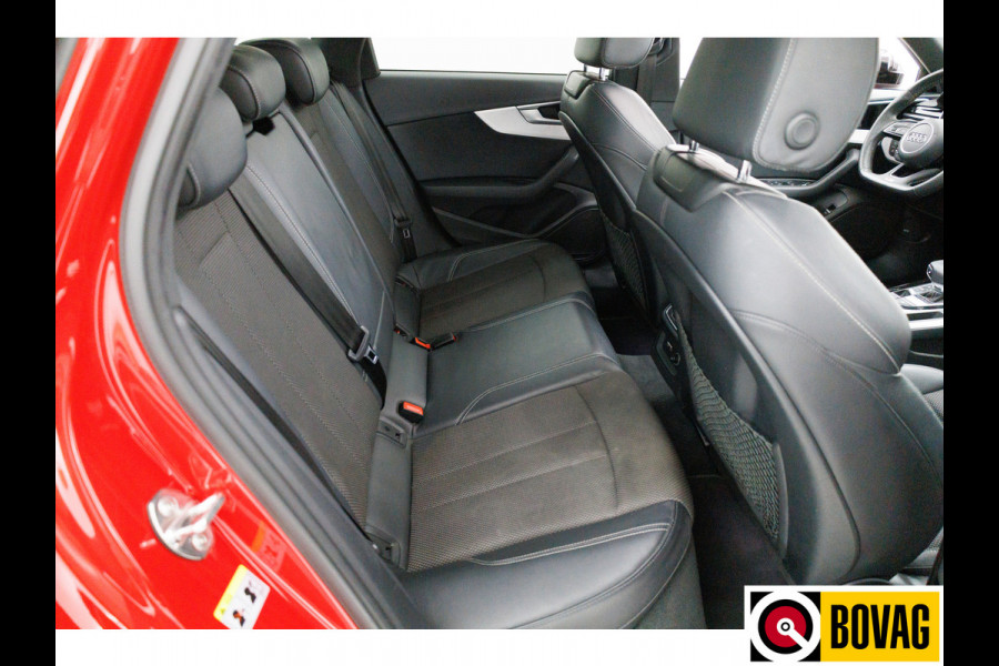 Audi A4 Avant 35 TFSI 3X S-Line 150 PK | NL auto | Black optic | Panoramadak | 1/2 Leer | Virtual dashboard, Adaptive Cruise