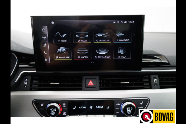 Audi A4 Avant 35 TFSI 3X S-Line 150 PK | NL auto | Black optic | Panoramadak | 1/2 Leer | Virtual dashboard, Adaptive Cruise