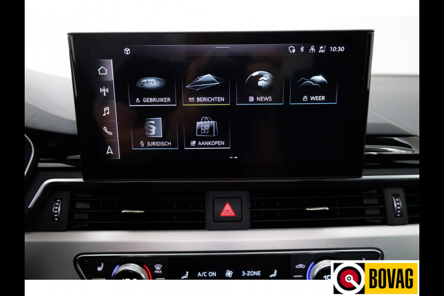 Audi A4 Avant 35 TFSI 3X S-Line 150 PK | NL auto | Black optic | Panoramadak | 1/2 Leer | Virtual dashboard, Adaptive Cruise