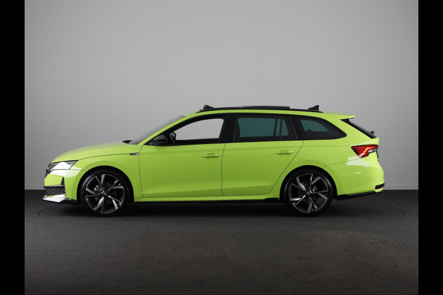 Škoda Octavia Combi 1.5 TSI MHEV 150pk DSG-7 Sportline Business | Led Matrix | 19 inch | Black pakket | Panoramadak | Elek. stoel | Stoelverwarming voor + achter | Travel Assist | Adaptive Cruise