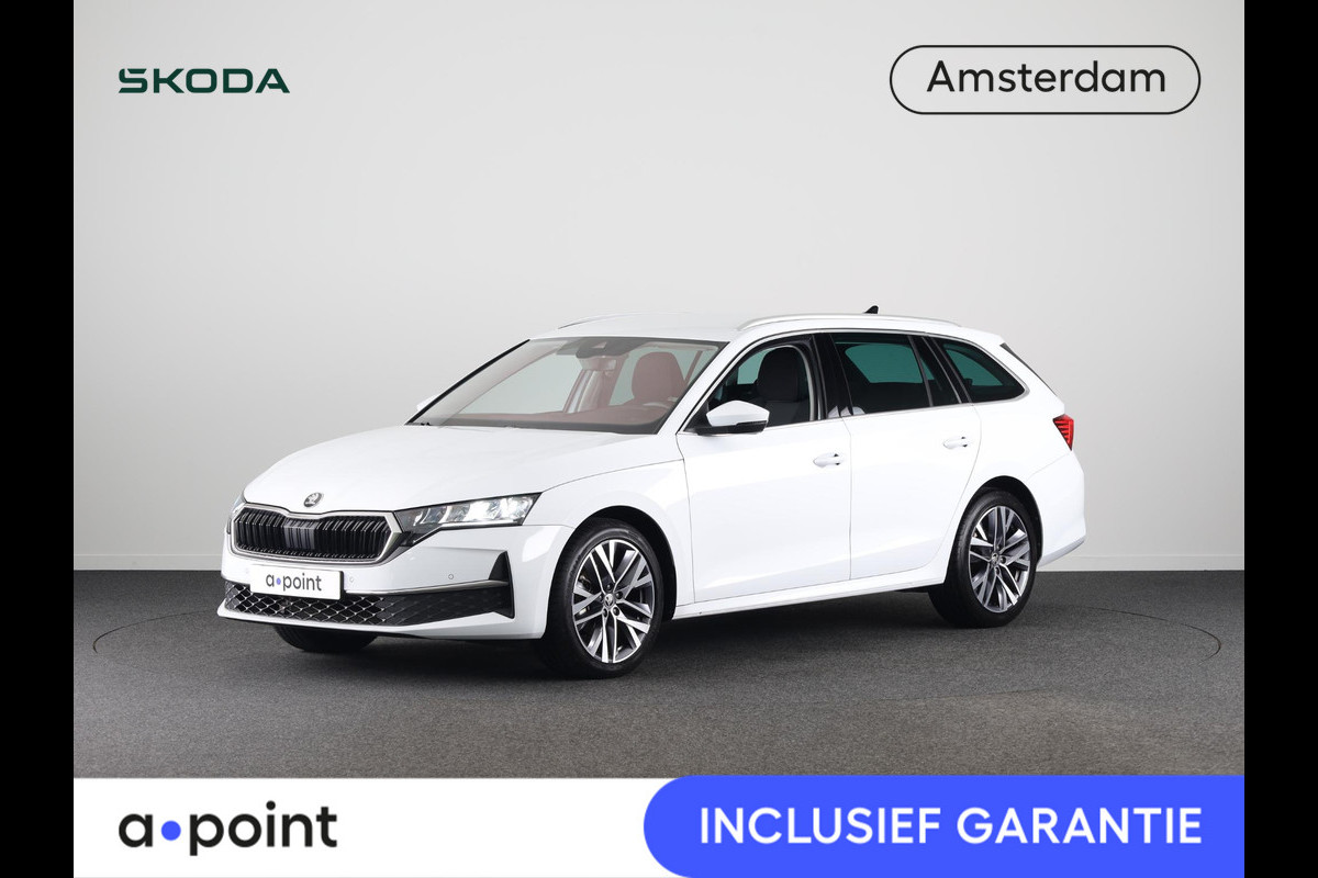 Škoda Octavia Combi 1.5 TSI MHEV Business Edition Plus 115 pk Automaat (DSG) | Verlengde garantie | Navigatie | Parkeersensoren | Achteruitrijcamera | Stoelverwarming |