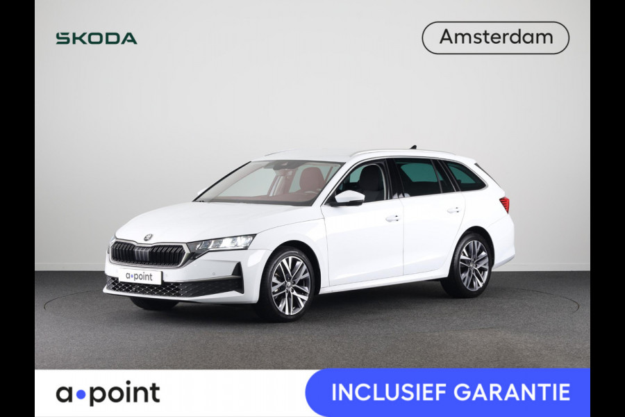 Škoda Octavia Combi 1.5 TSI MHEV Business Edition Plus 115 pk Automaat (DSG) | Verlengde garantie | Navigatie | Parkeersensoren | Achteruitrijcamera | Stoelverwarming |