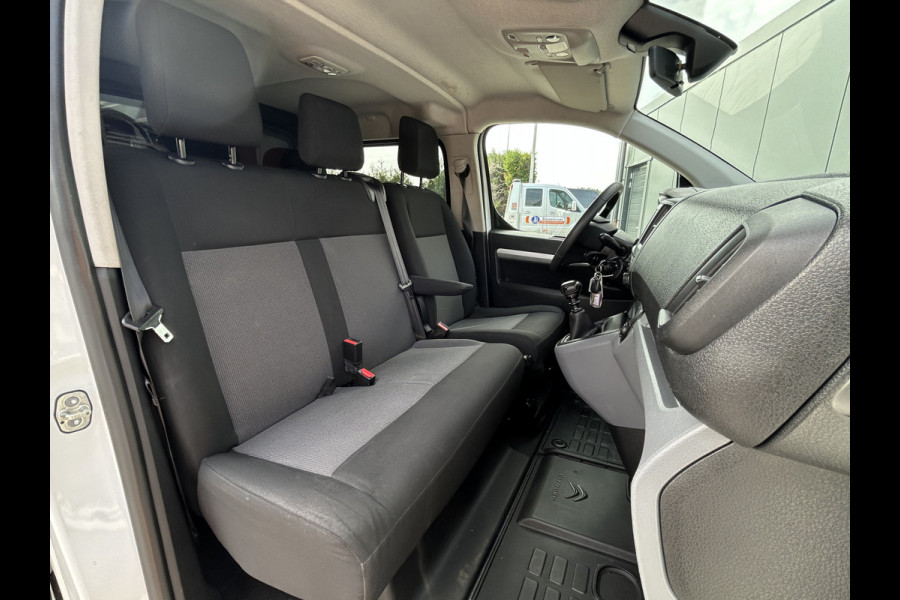 Citroën Jumpy 2.0 BlueHDI 120 PK / L3H1 / 1E EIG. / DUBBEL CABINE / AIRCO / CRUISE / BLUETOOTH / CAMERA / INRICHTING