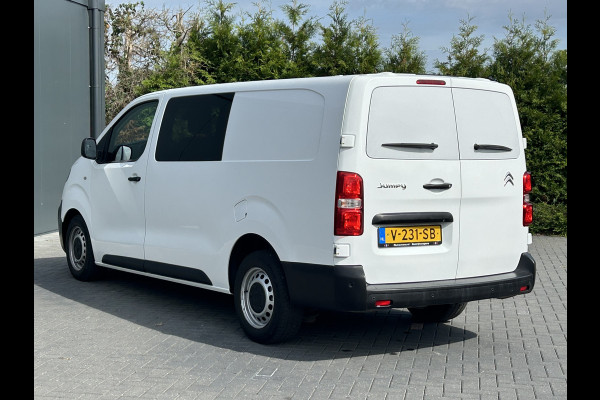 Citroën Jumpy 2.0 BlueHDI 120 PK / L3H1 / 1E EIG. / DUBBEL CABINE / AIRCO / CRUISE / BLUETOOTH / CAMERA / INRICHTING
