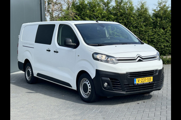 Citroën Jumpy 2.0 BlueHDI 120 PK / L3H1 / 1E EIG. / DUBBEL CABINE / AIRCO / CRUISE / BLUETOOTH / CAMERA / INRICHTING