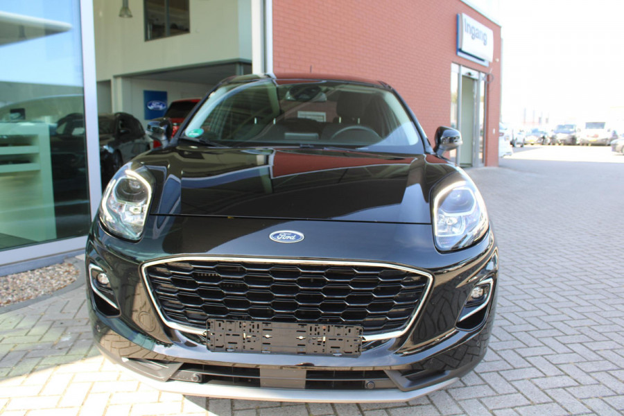 Ford Puma 1.0 EcoBoost 125 PK Hybrid Titanium Automaat | Winterpack | Climate Control | Adaptieve Cruise Control | Navigatie | Privacy Glass